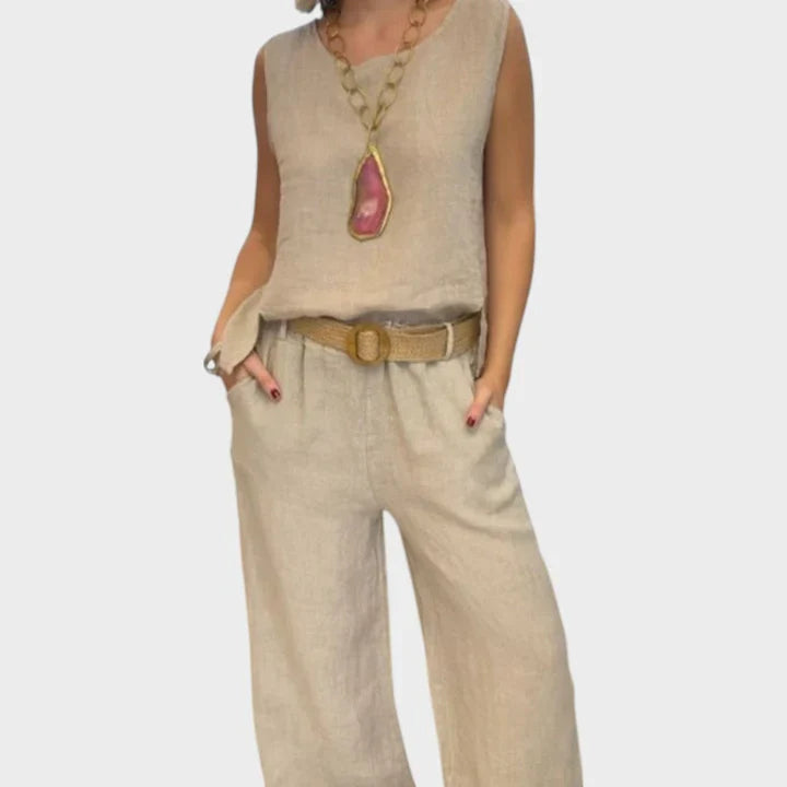 Silvia | Conjunto boho de dos piezas