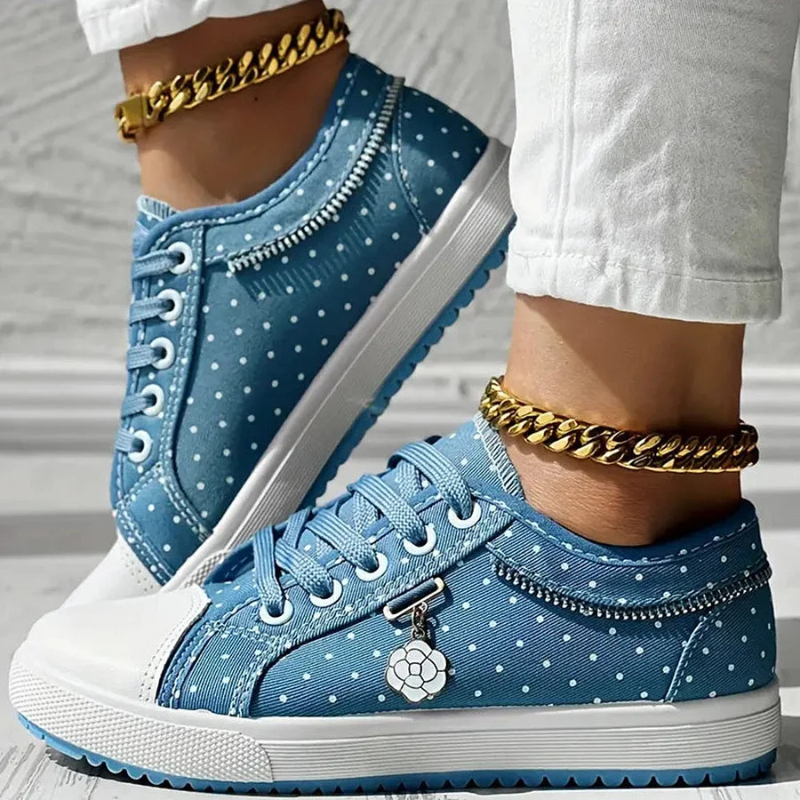 CARO | ZAPATILLAS ELEGANTES PARA MUJER CON DETALLES FLORALES