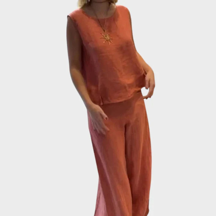 Silvia | Conjunto boho de dos piezas
