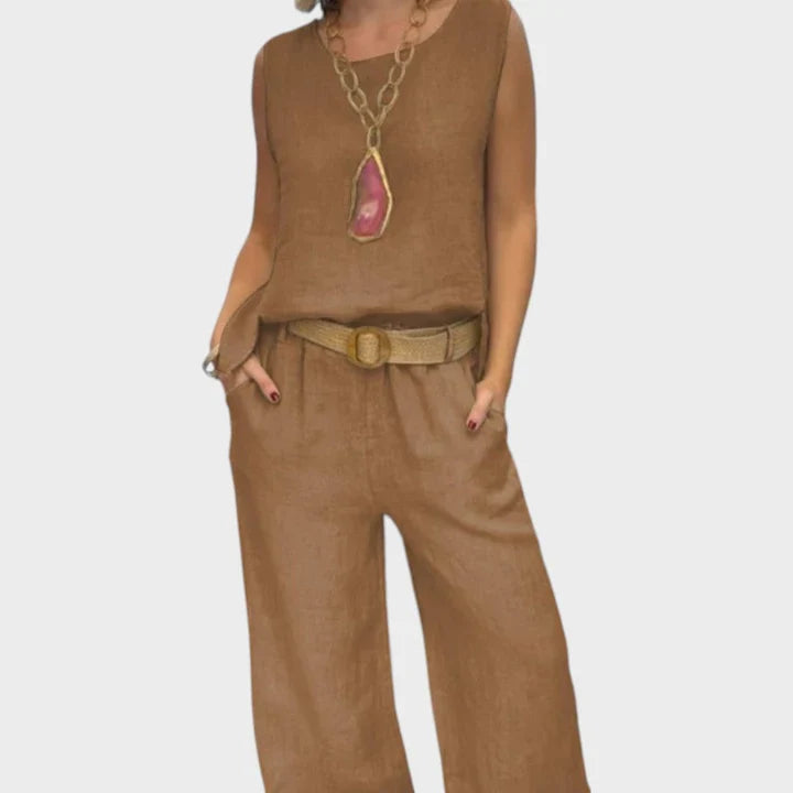 Silvia | Conjunto boho de dos piezas