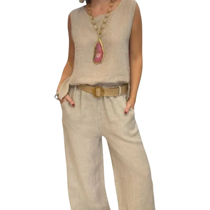 Silvia | Conjunto boho de dos piezas