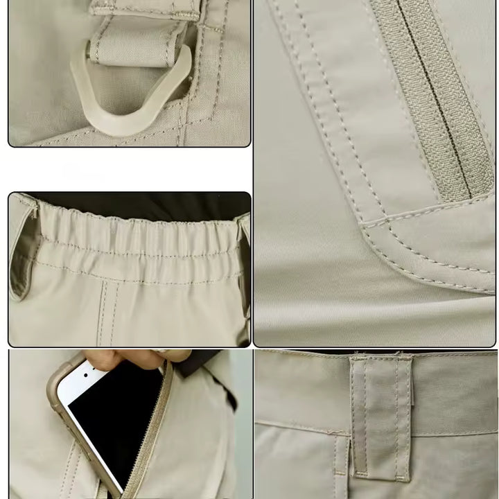 2x1 ¡SOLO HOY! Victor - Pantalón corto cargo táctico para hombre