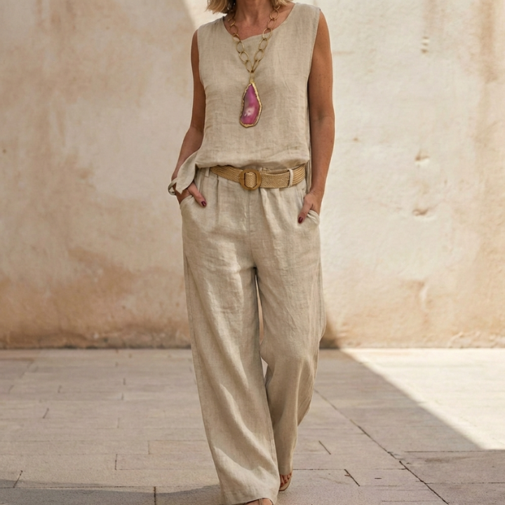 Silvia | Conjunto boho de dos piezas