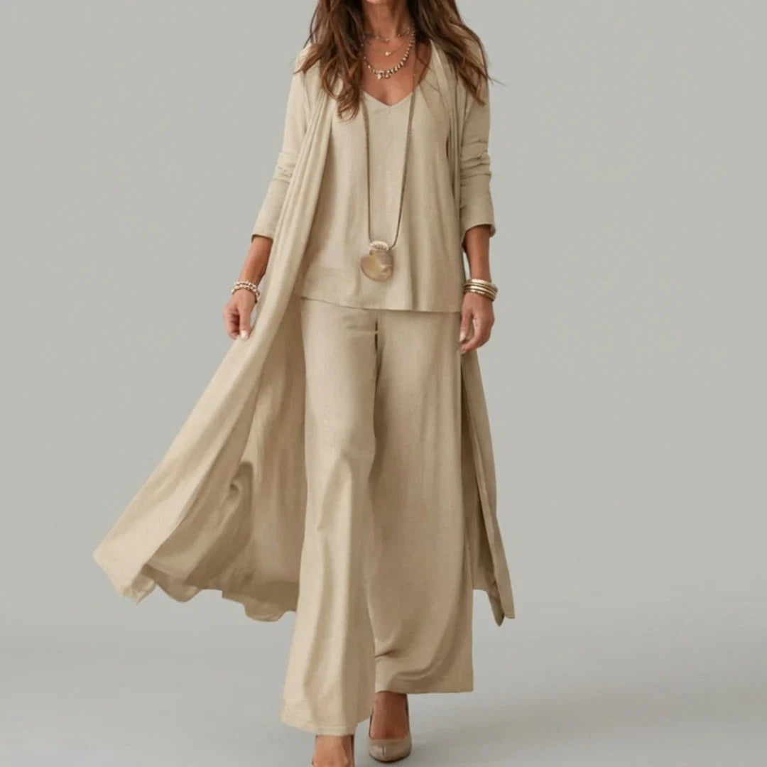 Rachel | Conjunto elegante de 3 piezas