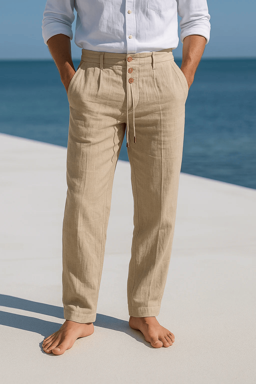 Julian | Pantalón de lino para hombres