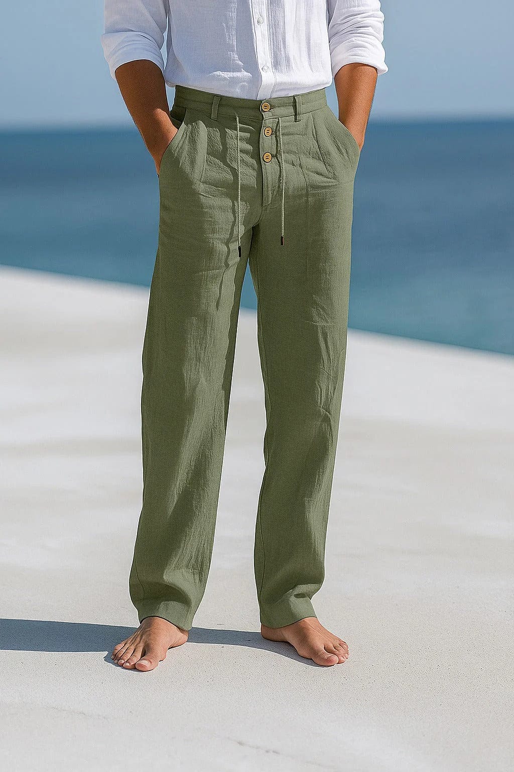 Julian | Pantalón de lino para hombres