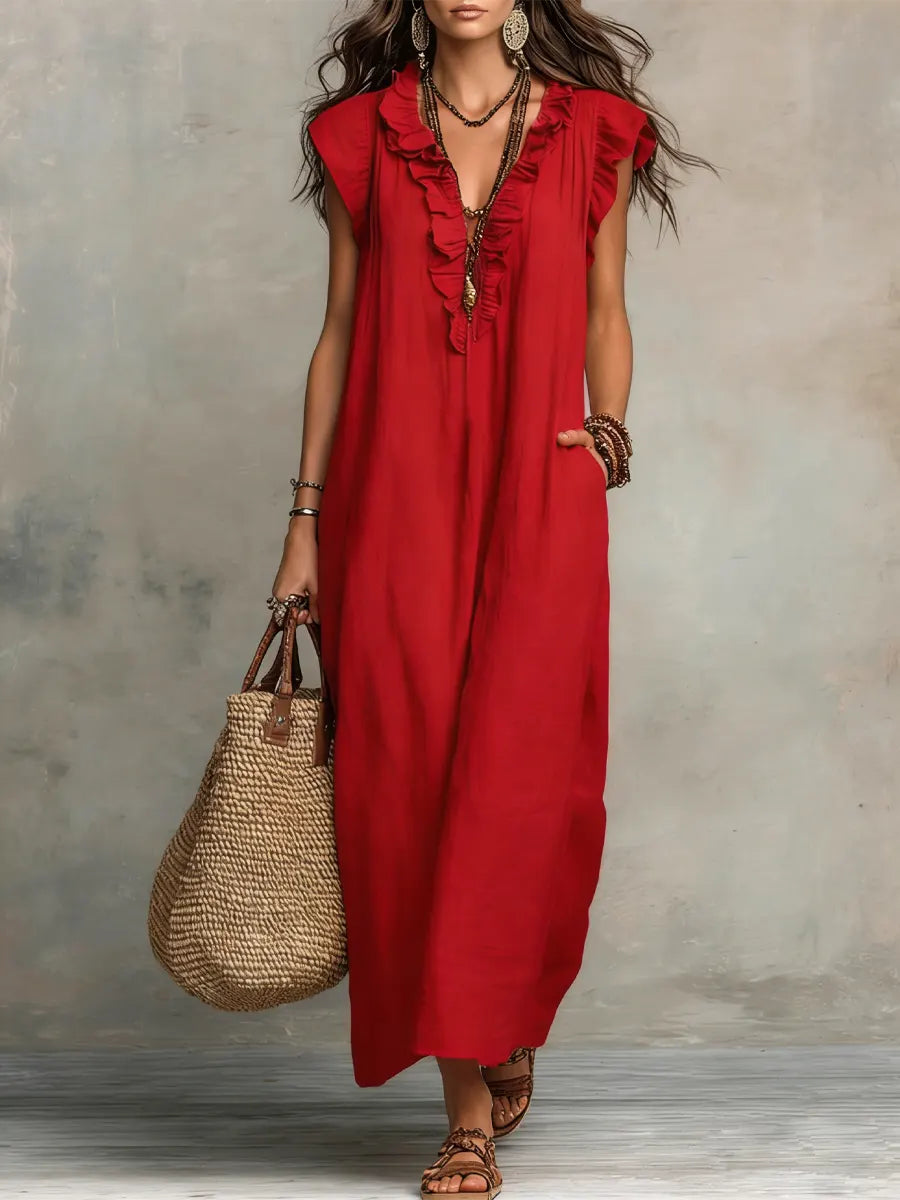 Isabel | Vestido Largo Bohemio