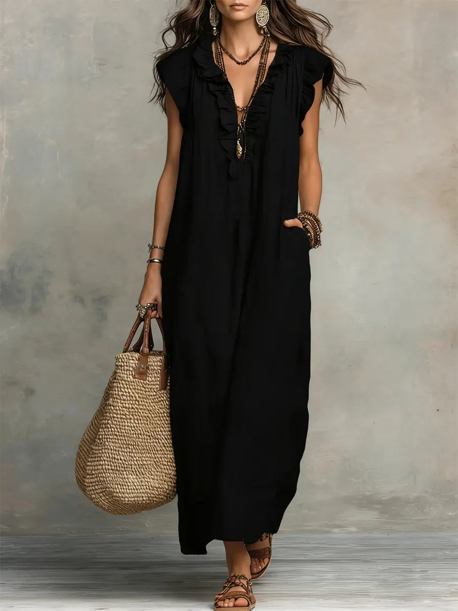 Isabel | Vestido Largo Bohemio