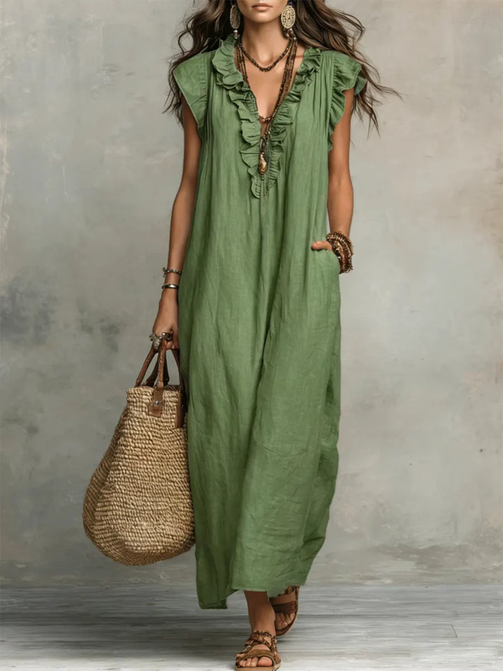 Isabel | Vestido Largo Bohemio