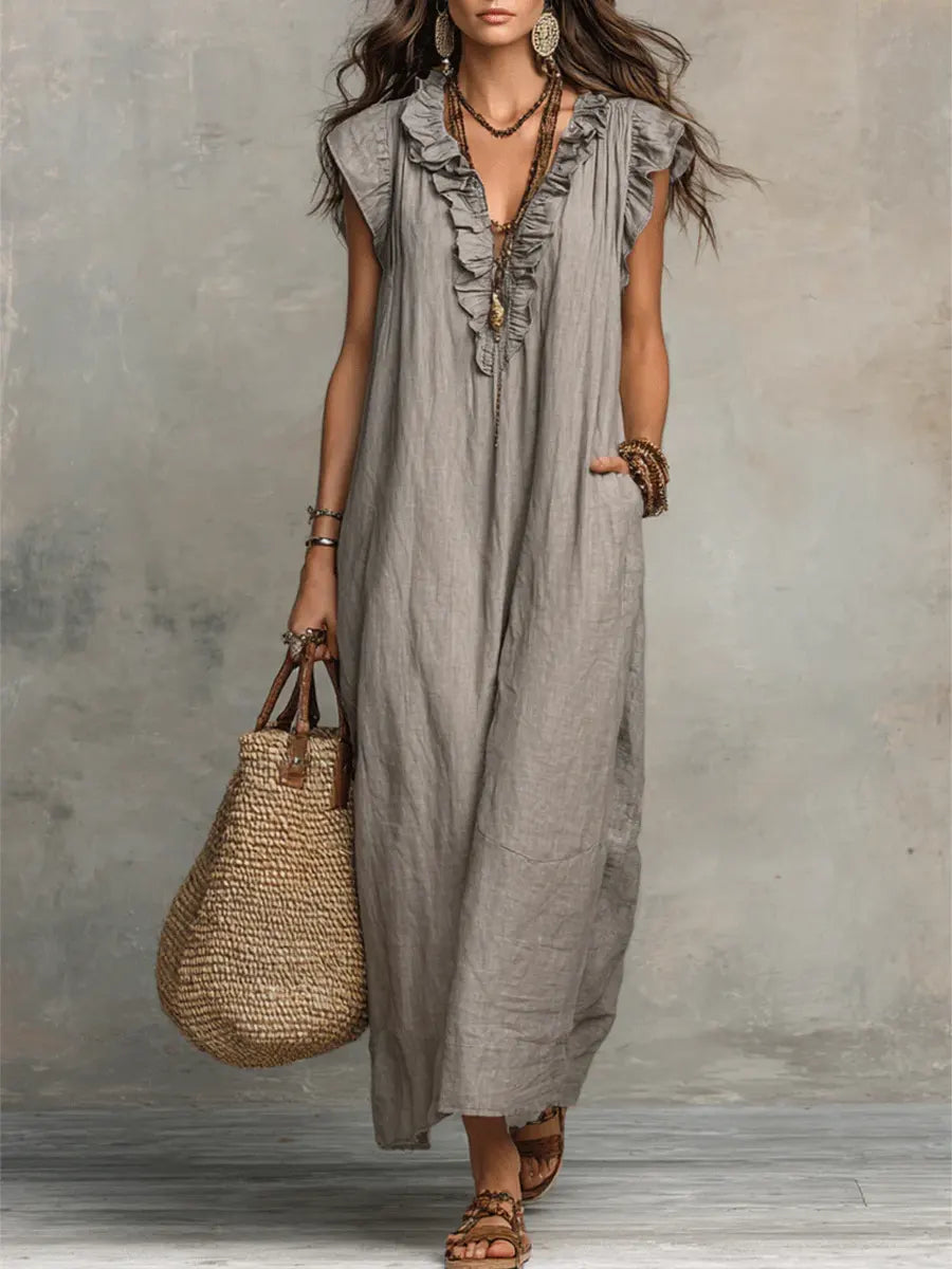Isabel | Vestido Largo Bohemio